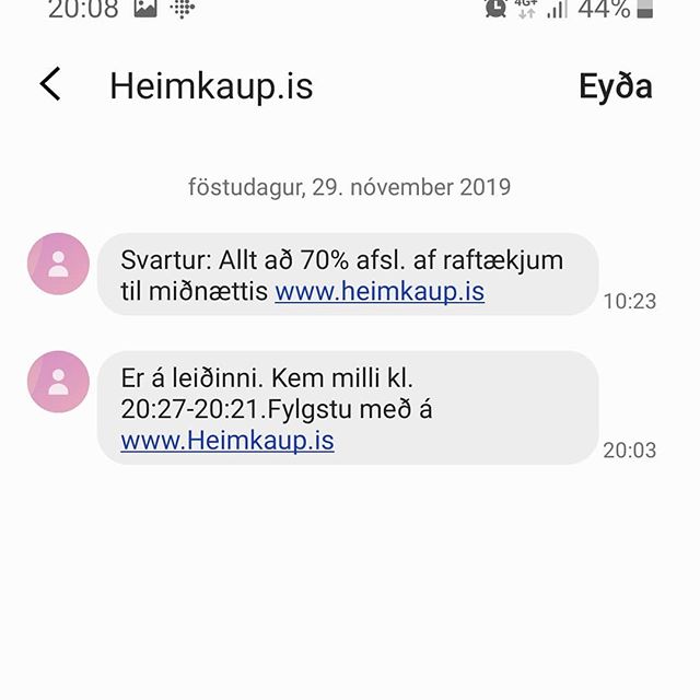 331/365 skiliddiggi.. kemur hann þá einhverntíman næsta sólarhringinn ??? @heimkaup.is 🤣🤣🤣🤣🤣🤣